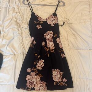Mini floral dress